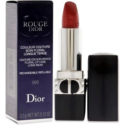 Dior Rouge Dior Refillable Lipstick 999 Metallic 3.5g - Maison des fragrances