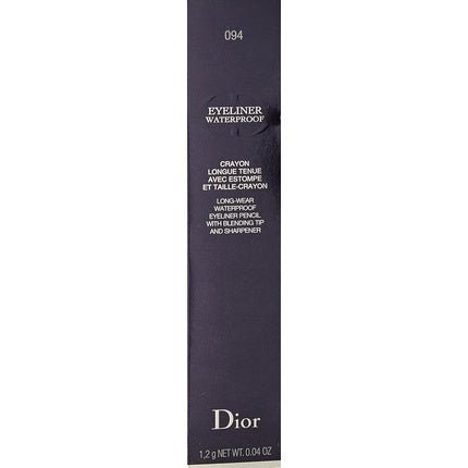 DIOR Waterproof Long - Wear Eyeliner Pencil 094 Trinidad Black - Maison des fragrances