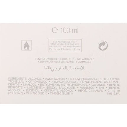Dior Women's Eau de Cologne Ylang Ylang 100ml - Maison des fragrances