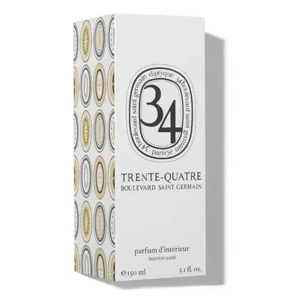Diptyque 34 Boulevard Saint Germain Room Spray 5.1oz, 1oz équivaut à 30ml - Maison des fragrances