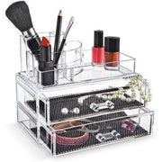 Direct Retail Products Acrylic Makeup Organizer with Drawers - Large and Transparent - Maison des fragrances