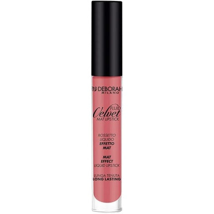 DEBORAH Fluid 02 Velvet Lipstick Makeup Lips Romantic Pink