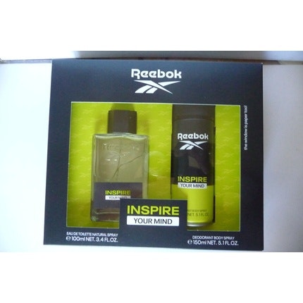 Reebok Inspire Your Mind Gift Set 100 Milliliters And Deodorant 150 Milliliters Coffret (Coffret) Mixte