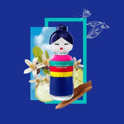 Benetton Sisterland Blue Neroli Eau de Toilette (EDT) Femme 80ml