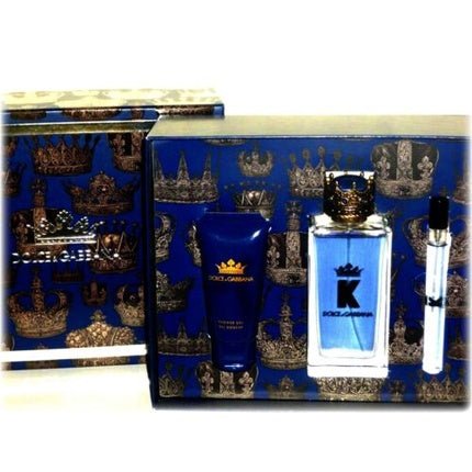 Dolce & Gabbana K King Luxury Set Eau de toilette 100ml + 10ml Eau de toilette + 50ml Shower Gel - Maison des fragrances