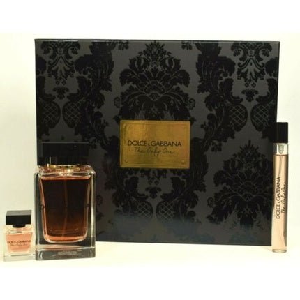 DOLCE & GABBANA The Only One Gift Set with 100ml and 10ml Eau de parfum Sprays and Mini - Maison des fragrances