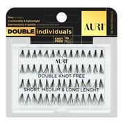 Double Individuals Eyelash Clusters Knot - Free Mix 56 Pieces Auri - Maison des fragrances