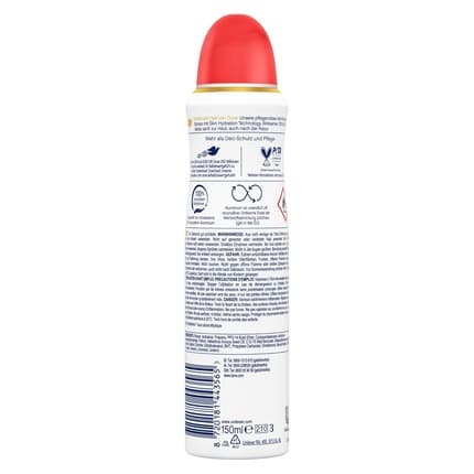 Dove Advanced Care Anti Transpirant Deo go fresh Peach and White Flower Scent with Skin Hydration Technology Déodorant (Déo) Mixte 150ml - Maison des fragrances