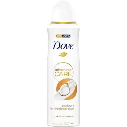 Dove Advanced Care Coconut & Jasmine Flower Scent Anti-perspirant Deodorant Spray with Plant Based Moisturizer 200ml - Maison des fragrances