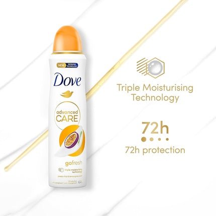 Dove Advanced Care Go Fresh Passion Fruit & Lemongrass Scent Anti-Perspirant - Maison des fragrances