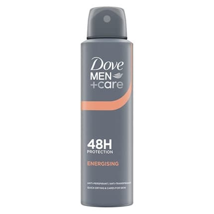 Dove Care Energizing Antiperspirant Déodorant (Déo) Homme 150ml - Maison des fragrances