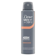 Dove Care Energizing Antiperspirant Déodorant (Déo) Homme 150ml - Maison des fragrances