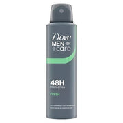 Dove Care Fresh Antiperspirant Déodorant (Déo) Homme 150ml - Maison des fragrances