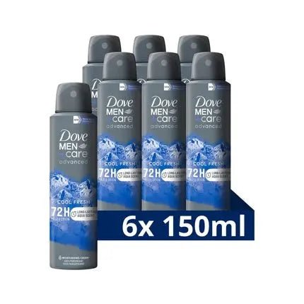 Dove Cool Fresh Anti-Transpirant Deodorant Spray - 6 X 150 Ml - Maison des fragrances