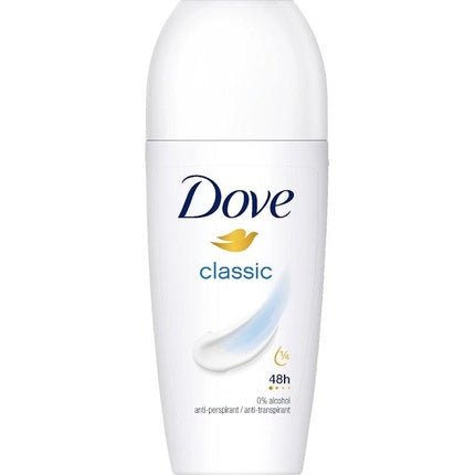 Dove Deo Roll-On 48h Classic Antiperspirant 50ml Unisexe - Maison des fragrances