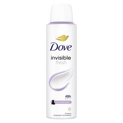 Dove Invisible Fresh Antiperspirant Déodorant (Déo) Mixte 150ml - Maison des fragrances