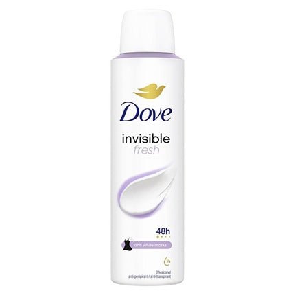 Dove Invisible Fresh Antiperspirant Déodorant (Déo) Mixte 150ml - Maison des fragrances