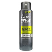 Dove Men+Care Sport Active + Fresh Deodorant Spray 150ml - Pack of 6 - Maison des fragrances