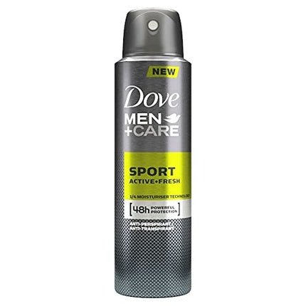 Dove Men+Care Sport Active + Fresh Deodorant Spray 150ml - Pack of 6 - Maison des fragrances