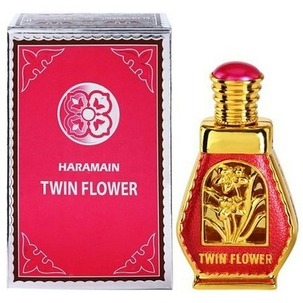 Twin Flower Alcohol Free Arabic Parfum  Oil Fragrance Pour Homme and Femme par Al-Haramain Al-Haramain