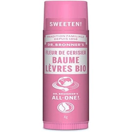 Dr. Bronner's Cherry Blossom Lip Stick 4g - Maison des fragrances