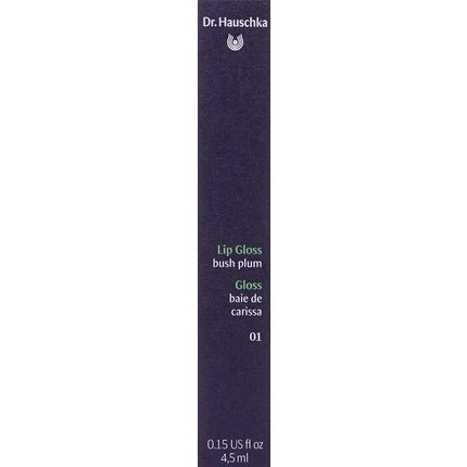 Dr. Hauschka Lip Gloss 01 Bush Plum Pale Cool Pink - Maison des fragrances