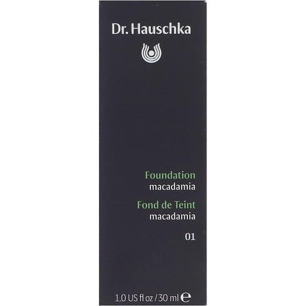 Dr. Hauschka Makeup Foundation 01 Macadamia 30ml - Maison des fragrances