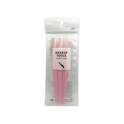 Dreamfix Single Blade Eyebrow Razor - Sweden Stainless Steel, 3 Pieces - Maison des fragrances