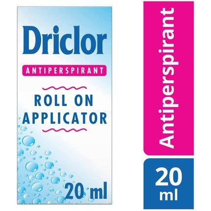 Driclor Antiperspirant Rollon Against Excessive Sweating Solution Déodorant (Déo) Mixte 20ml - Maison des fragrances