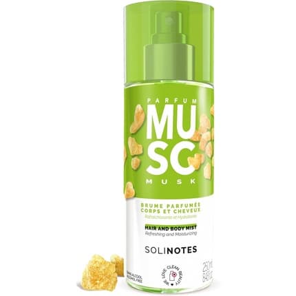 Solinotes Solinos Musk Fragrance Mist Eau de Toilette (EDT) Mixte 250ml