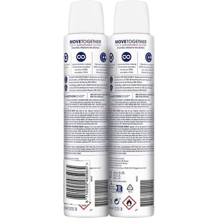 Rexona Rexona Deodorant Motion Sense Invisible On Black And White Clothes 2x Déodorant (Déo) Mixte 200ml