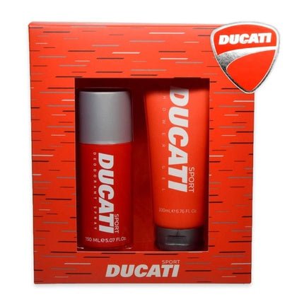 Ducati 2024 Sport Deodorant Spray 150 Ml + Bath Gel 200 Ml - Maison des fragrances