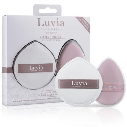 Duo Puff Kit Elegance Candy Luvia Cosmetics The Puffys Powder Puff - Maison des fragrances