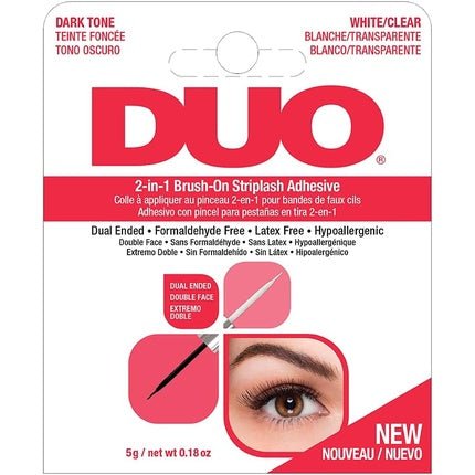 Duo Quick - Set Striplash Adhesive Dark 5g - Maison des fragrances