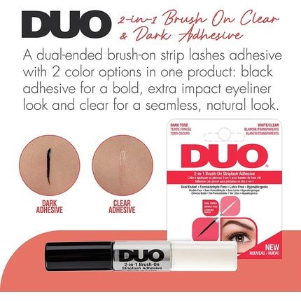 Duo Quick - Set Striplash Adhesive Dark 5g - Maison des fragrances