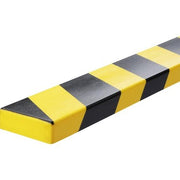 Durable Flat Protection Profile S20 Yellow/Black Self - Adhesive 1m - Maison des fragrances