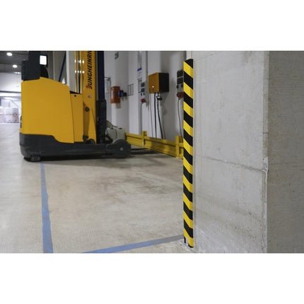 Durable Flat Protection Profile S20 Yellow/Black Self - Adhesive 1m - Maison des fragrances