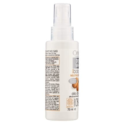 Omia Eco Moisturizing Argan Oil Deodorant and 75ml pour femme