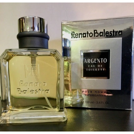 Argento Rento Balestra Pour Homme 3.4 oz 100 ml Edt Spray New Sealed Original Renato Balestra