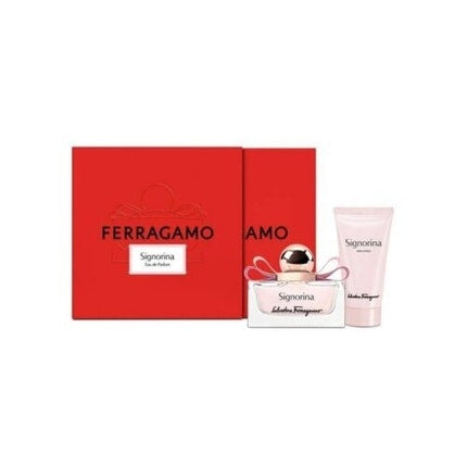 SALVATORE FERRAGAMO Signorina Box Eau de Parfum pour femme  50ml + Body Lotion 50ml Salvatore Ferragamo