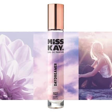 Miss Kay Daydreamer - Soothing Gentle Scent Almond Hawthorn Rose Made in Italy 100% Vegan Cruelty Free Eau de Parfum 25ml Unisexe