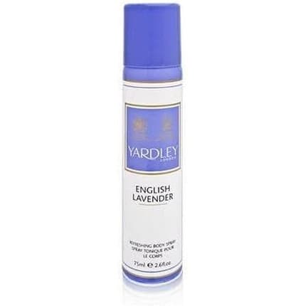 Yardley English Lavender Body Spray Eau De Toilette 75ml For Women