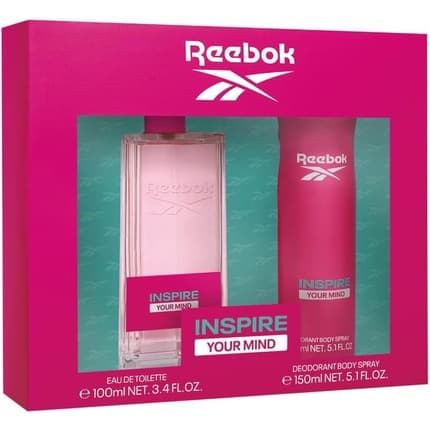 Reebok Inspire Your Mind 's Gift Set Perfume Coffret (Coffret) Femme 100ml