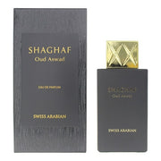 Shaghaf Oud Aswad by Swiss Arabian Unisex 2.5oz Eau de Parfum Spray 75ml