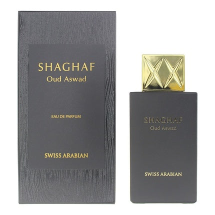 Swiss Arabian Shaghaf Oud Aswad Unisex Fragrance Eau de Parfum (EDP) Mixte 75ml