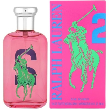 Ralph Lauren Big Pony 2 pour femme  Eau De Toilette Parfum  100ml 3.4 oz, 1oz équivaut à 30ml  Spray Pink Ralph Lauren