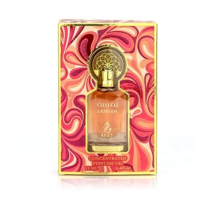 Ayat Perfumes Parfum Oil Alcohol - Free Musk Unisex Oriental Arabic Oud Natural Amber Dubai Extrait de Parfum 12 ml - Oriental