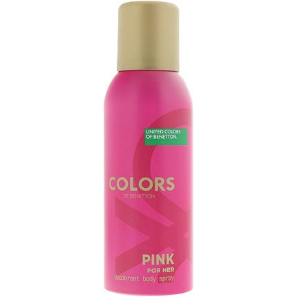 Benetton Colours De Benetton Pink Deodorant Spray 150ml Benetton