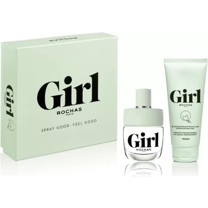 Rochas Girl Gift Set Shower Gel - Pack of 2 Eau de Toilette 60ml Unisex
