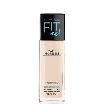 Maybelline New York Fit Me Matte & Poreless Foundation 105 Natural Ivory 30ml